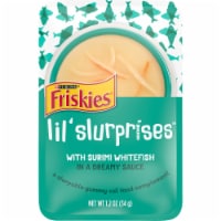 Purina Friskies Cat Food Complement, Lil’ Slurprises With Surimi Whitefish Perspective: Main