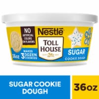 Nestle Toll House Sugar Cookie Dough Tub Ready to Bake Cookie Dough Oven Cookies Perspective: Main