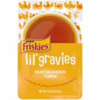 Purina Friskies Lil' Gravies Wet Cat Food Roasted Chicken Flavor Perspective: Main