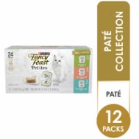 Purina Fancy Feast Petites Wet Cat Food Pate Variety Pack Perspective: Main