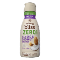 Coffee Mate Natural Bliss Sweet Creme Almond and Coconut Milk Sugar Free Dairy Free Coffee Creamer Perspective: Main