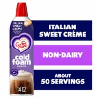 Coffee mate Italian Sweet Crème Flavored Cold Foam Creamer Non-Dairy 50 Servings Perspective: Main
