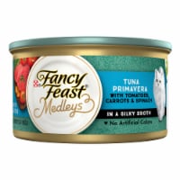 Purina Fancy Feast Wet Cat Food, Medleys Tuna Primavera With Tomatoes, Carrots and Spinach Perspective: Main