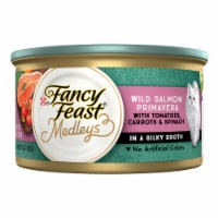 Purina Fancy Feast® Medleys Wild Salmon Primavera with Garden Veggies & Greens Wet Cat Food