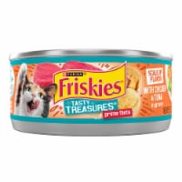 Friskies® Tasty Treasures with Chicken Tuna & Cheese in Gravy Adult Wet Cat Food