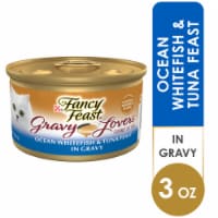 Purina Fancy Feast Gravy Lovers Cat Food in Wet Cat Food Ocean Whitefish and Tuna Feast Perspective: Main