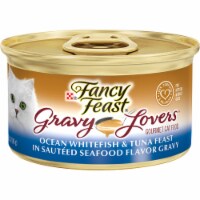 Fancy Feast® Gravy Lovers Ocean Whitefish & Tuna Feast Wet Cat Food Perspective: Main
