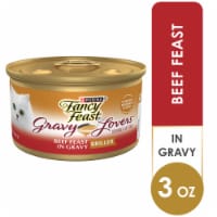 Fancy Feast Gravy Lovers Beef Feast in Roasted Beef Flavor Gravy Wet Cat Food