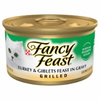 Fancy Feast Grilled Turkey Giblets Feast in Gravy Wet Cat Food 3 oz QFC