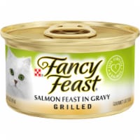 Fancy Feast Grilled Salmon In Gravy Wet Cat Food Perspective: Main