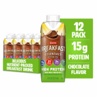 Carnation Breakfast Essentials High Protein Ready to Drink Chocolate Protein Shake Multipack Perspective: Main