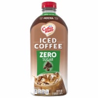 Coffee Mate® Zero Sugar Mocha Iced Coffee Bottle Perspective: Main