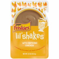 Purina Friskies Lil' Shakes Wet Cat Treats with Enticing Chicken Perspective: Main