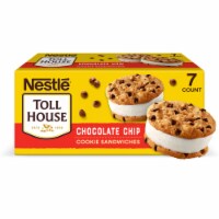 Nestle® Toll House Vanilla Chocolate Chip Cookie Ice Cream Sandwiches