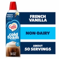 Coffee mate French Vanilla Flavored Cold Foam Creamer Non-Dairy 50 Servings Perspective: Main