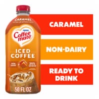 Coffee mate Caramel Flavored Iced Coffee Non-Dairy Cold Coffee Ready to Drink Perspective: Main