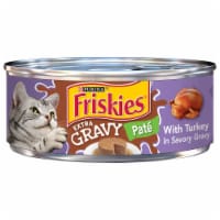 Friskies Tasty Treasures Turkey Dinner with Bacon in Gravy Wet Cat Food Perspective: Main