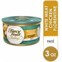 Purina Fancy Feast Medleys Wet Cat Food Pate White Meat Chicken Florentine with Cheese & Spinach Perspective: Main