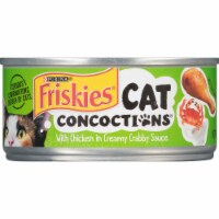 Friskies Cat Concoctions with Chicken in Creamy Crabby Sauce Wet Cat Food Perspective: Main