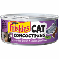 Friskies Cat Concoctions Scrumptious Salmon & Chicken Liver Dinner Pate Wet Cat Food Perspective: Main