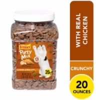 Purina Friskies Party Mix Cat Treats Chicken Lovers Crunch Perspective: Main