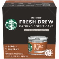 Starbucks® Fresh Brew Breakfast Blend Medium Roast Ground Coffee Perspective: Main