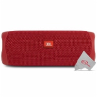 JBL Flip 5 Portable Bluetooth Speaker - Red