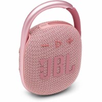 JBL CLIP4PINK Clip 4 Portable Bluetooth Speaker - Pink