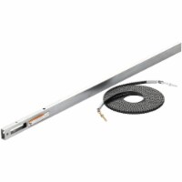 Genie Garage Door Opener to 8 Feet for 5 Piece, Belt Drive Tube Rails Steel Rail Extension