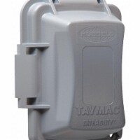 Raco While In Use Cover,2-3/4 D,1 Gang,Gray MM420G