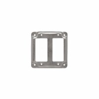 Raco Electrical Box Cover,Square,GFCI,2Gang 809C
