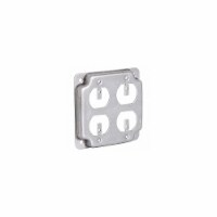 Raco Electrical Box Cover,2-Gang,4 L 907C