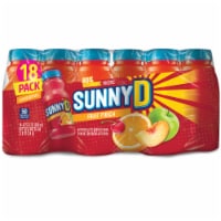 SunnyD Fruit Punch Juice Drink Bottles