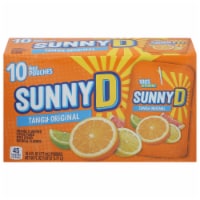 Sunny D Tangy Original Pouches