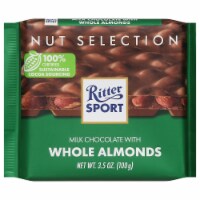 Ritter Sport Milk Chocolate With Whole Almonds Perspective: Main