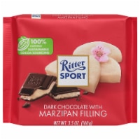 Ritter Sport Dark Chocolate With Marzipan Candy Perspective: Main