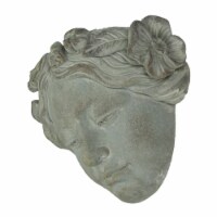 Cement Face Hanging Planter Classical Sculpture Decorative Flower Pot Home Decor