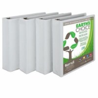 Samsill Earth's Choice 2 Inch Ring Binders - White Perspective: Main