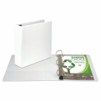 Samsill  Earths Choice 5 in. D-Ring View Binder - White