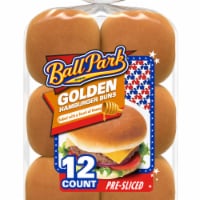 Ball Park Golden Hamburger Buns Perspective: Main