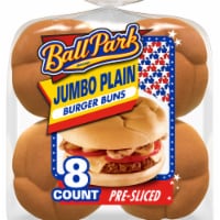 Ball Park Jumbo Plain Burger Buns Perspective: Main