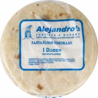 Alejandro's Fajita Flour Tortillas