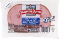Farmer John Classic Smoked Ham Steaks Perspective: Main
