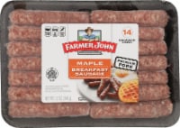 Farmer John Maple Premium Pork Breakfast Sausage Links Perspective: Main
