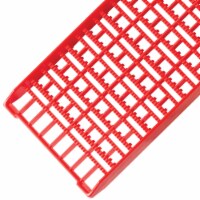 Better Houseware 563 Potato Kugel Grater, Red
