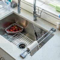 Better Houseware 725 Stainless Steel Mesh Corner Sink Strainer