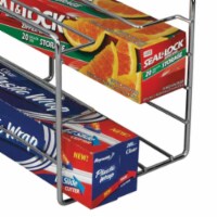 Wrap Paper Box Caddy, Chrome