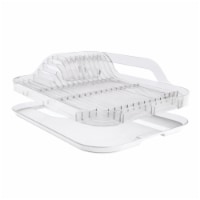 Dish Rack Set, Clear
