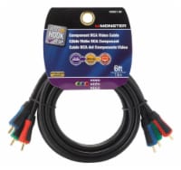 Monster Cable Just Hook It Up 6 ft. L Component RCA Video Cable RCA - Total Qty: 1; Each Pack