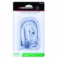 Monster Cable Just Hook It Up 12 ft. L White Telephone Handset Coil Cord - Total Qty: 1